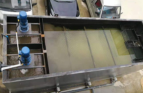接觸氧化池、絮凝沉淀工藝
